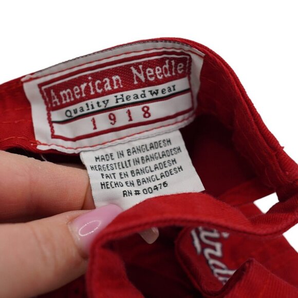 NWT VINTAGE St. Louis Cardinals Hebrew Font Wool Hat American Needle Made In USA - Picture 4 of 6